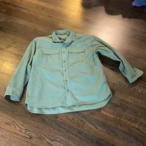 Cabelas Green Shirt Heavy EUC XL